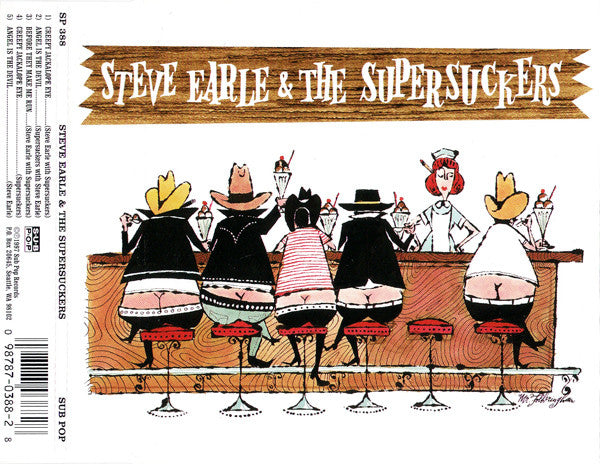 Steve Earle & Supersuckers : Steve Earle & The Supersuckers (CD, EP)