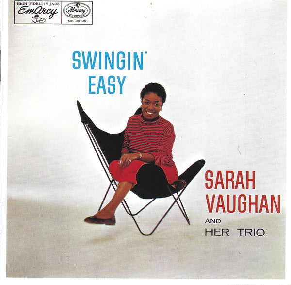 Sarah Vaughan And Her Trio : Swingin' Easy (CD, Album, RE, RM)