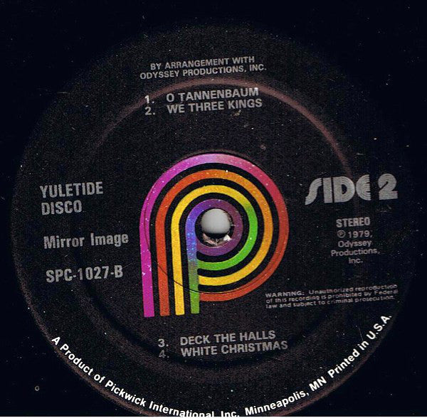 Mirror Image (4) : Yuletide Disco (LP, Album)