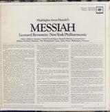 Leonard Bernstein, New York Philharmonic : Highlights From Handel's Messiah (LP, Album)