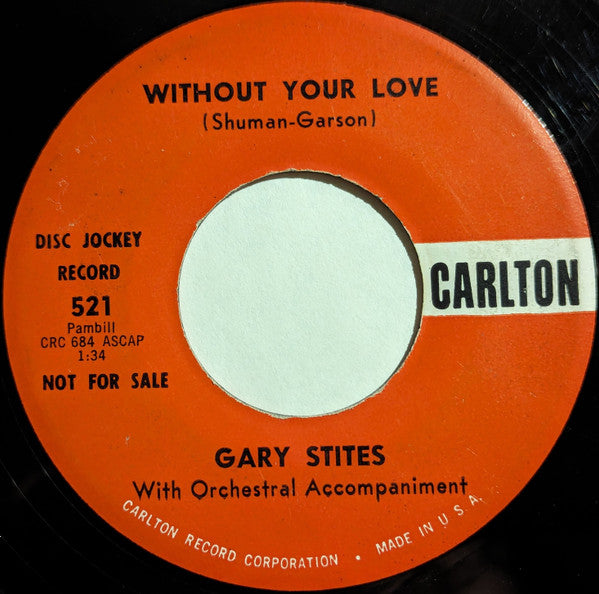 Gary Stites : Starry Eyed (7", Promo)