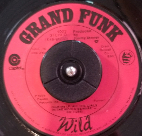 Grand Funk Railroad : Some Kind Of Wonderful (7", Single, LA )