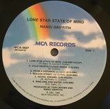Nanci Griffith : Lone Star State Of Mind (LP, Album)