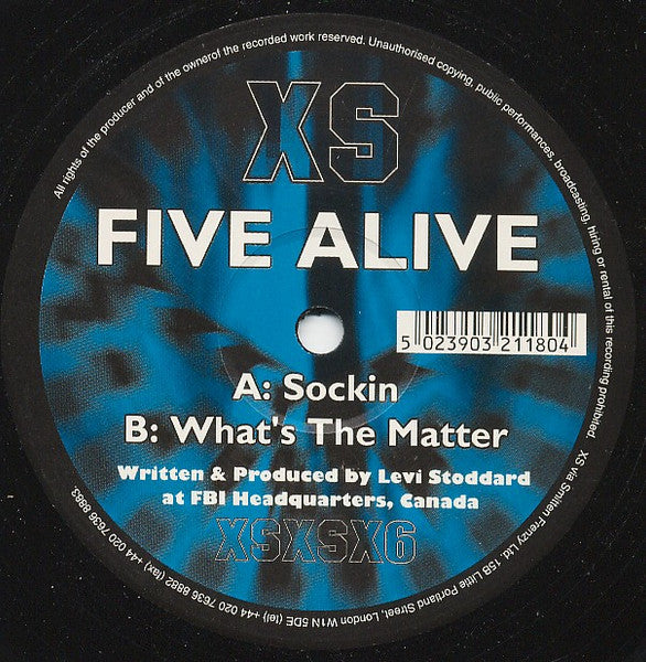Five Alive : Sockin (12")