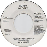 Rick James : Super Freak (Part 1) (7", Promo)