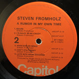 Steven Fromholz : A Rumor In My Own Time (LP, Album, Los)