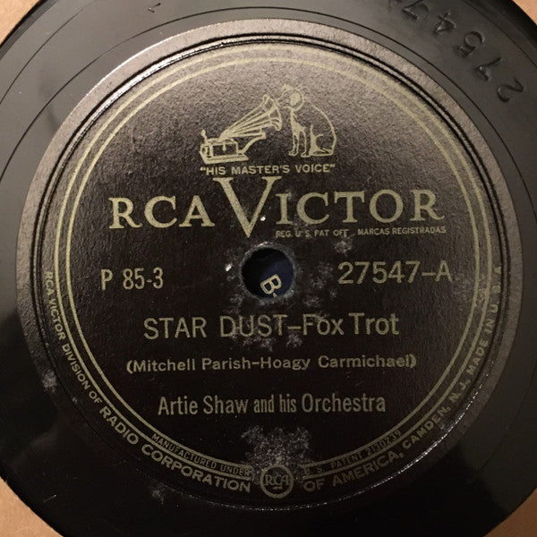 Artie Shaw And His Orchestra : Four Star Favorites (4xShellac, 10", Album, RP, Cam)