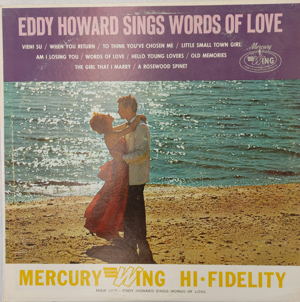 Eddy Howard : Eddy Howard Sings Words Of Love (LP)