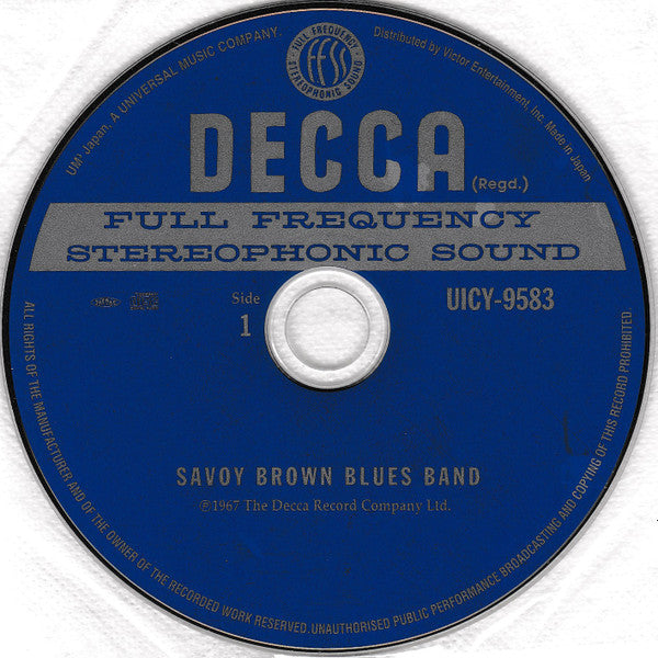 Savoy Brown Blues Band* : Shake Down (CD, Album, Ltd, RE, RM, Pap)