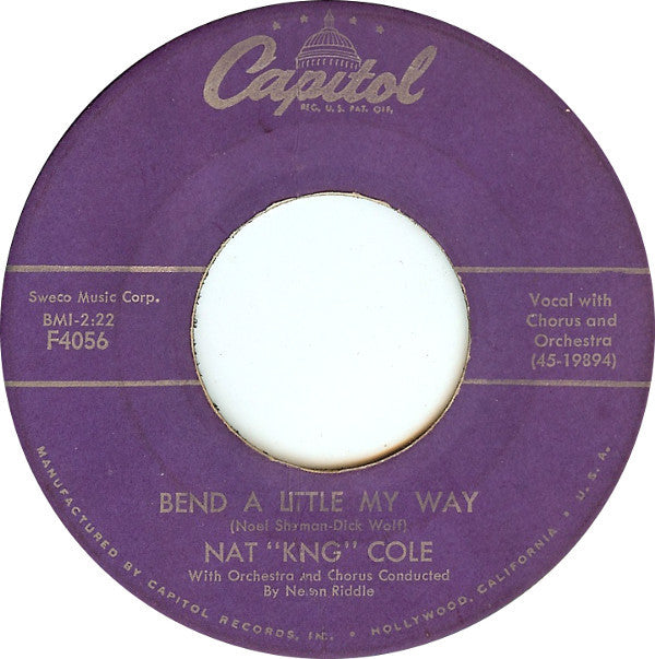 Nat King Cole : Non Dimenticar (Don't Forget) (7", Single)