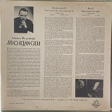 Sergei Rachmaninoff, Maurice Ravel, Arturo Benedetti Michelangeli, Philharmonia Orchestra, Ettore Gracis : Concerto No. 4 In G Minor – Concerto In G Major (LP, Album, Mono, RP)