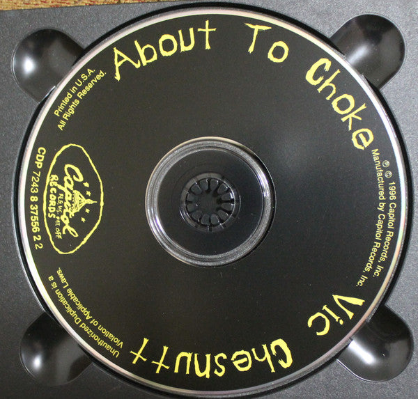 Vic Chesnutt : About To Choke (CD, Album, Dig)