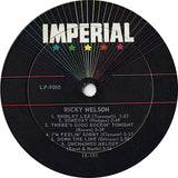 Ricky Nelson (2) : Ricky Nelson (LP, Album, Mono, Ind)