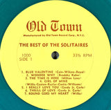The Solitaires : The Best Of The Solitaires  (LP, Comp, Gre)