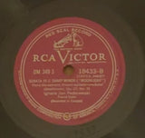 Ludwig van Beethoven - Ignacy Jan Paderewski : Sonata No. 14, In C Sharp Minor, Op. 27, No. 2 ("Moonlight") (2xShellac, 12", Album, RE)
