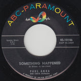 Paul Anka : My Home Town (7")