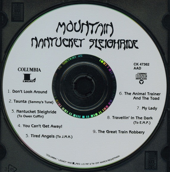 Mountain : Nantucket Sleighride (CD, Album, RE)