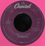 The Beatles : Twist And Shout / There's A Place (7", Single, Mono, Jukebox, RE, Pin)