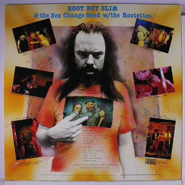 Rootboy Slim And The Sex Change Band With The Rootettes : Zoom (LP, Album)