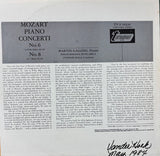 Wolfgang Amadeus Mozart, Martin Galling, Philharmonia Hungarica, Othmar F. M. Mága : Piano Concerti No. 6 In B-Flat Major, K.238 / No. 8 In C Major, K.246 (LP)