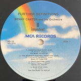 Benny Carter And His Orchestra : Further Definitions (LP, Album, RE, Pin)