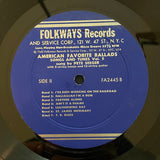 Pete Seeger : American Favorite Ballads: Songs And Tunes, Vol. 5 (LP, Album, Mono)