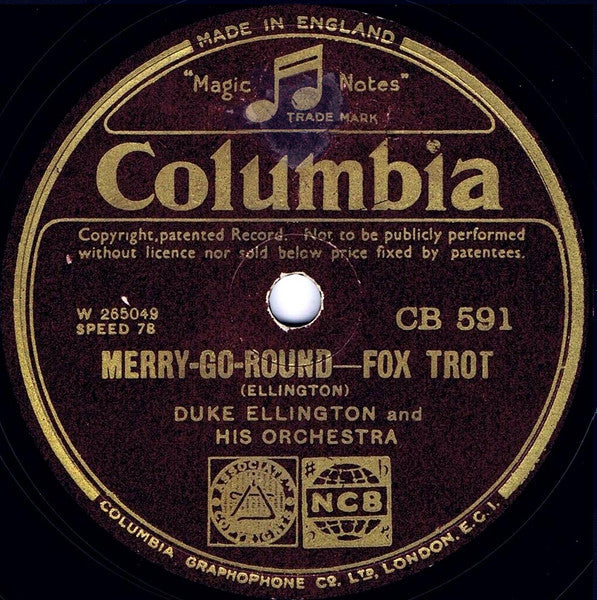 Duke Ellington And His Orchestra : Merry-Go-Round / Sophisticated Lady (Shellac, 10")