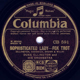 Duke Ellington And His Orchestra : Merry-Go-Round / Sophisticated Lady (Shellac, 10")