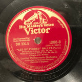 Frédéric Chopin - London Philharmonic Orchestra Conducted By Sir Malcolm Sargent : "Les Sylphides" Ballet (3xShellac, 12", Album)