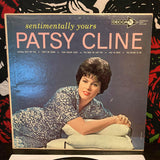 Patsy Cline : Sentimentally Yours (LP, Album, Mono)