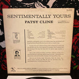 Patsy Cline : Sentimentally Yours (LP, Album, Mono)