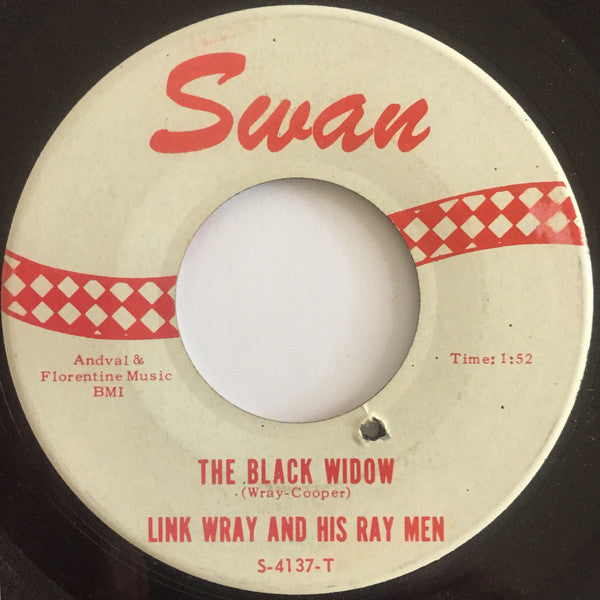 Link Wray And His Ray Men : Jack The Ripper / The Black Widow (7", Single, Roc)