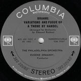 Johannes Brahms, Phyllis Curtin, Jerome Hines, Mormon Tabernacle Choir, Richard P. Condie, Alexander Schreiner And The Philadelphia Orchestra Conducted By Eugene Ormandy, Edmund Rubbra : A German Requiem (Sung In English) / Variations & Fugue On A Theme By Handel (2xLP + Box)