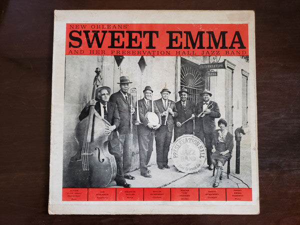 Preservation Hall Jazz Band : New Orleans' Sweet Emma And Her Preservation Hall Jazz Band (LP, Album, MGM)