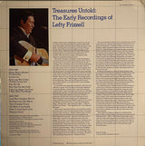 Lefty Frizzell : Treasures Untold: The Early Recordings Of Lefty Frizzell (LP, Comp)