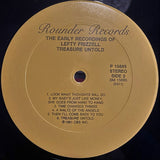 Lefty Frizzell : Treasures Untold: The Early Recordings Of Lefty Frizzell (LP, Comp)