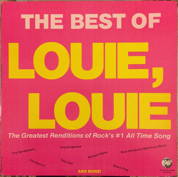 Various : The Best Of Louie, Louie (LP, Comp)