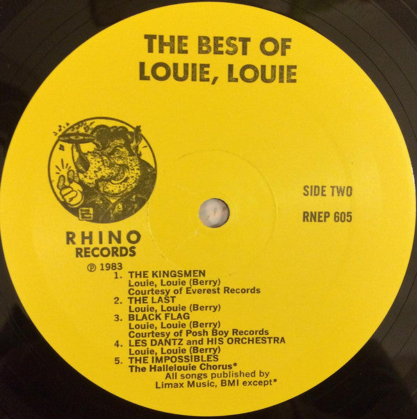 Various : The Best Of Louie, Louie (LP, Comp)