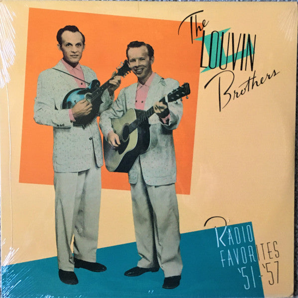 The Louvin Brothers : Radio Favorites '51-'57 (LP, Album, Mono)