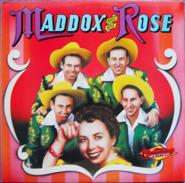 Maddox Brothers And Rose : Maddox Bros. And Rose (LP, Album, Comp, Mono)