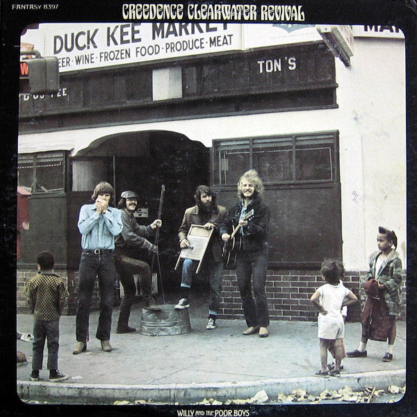 Creedence Clearwater Revival : Willy And The Poor Boys (LP, Album, RE)