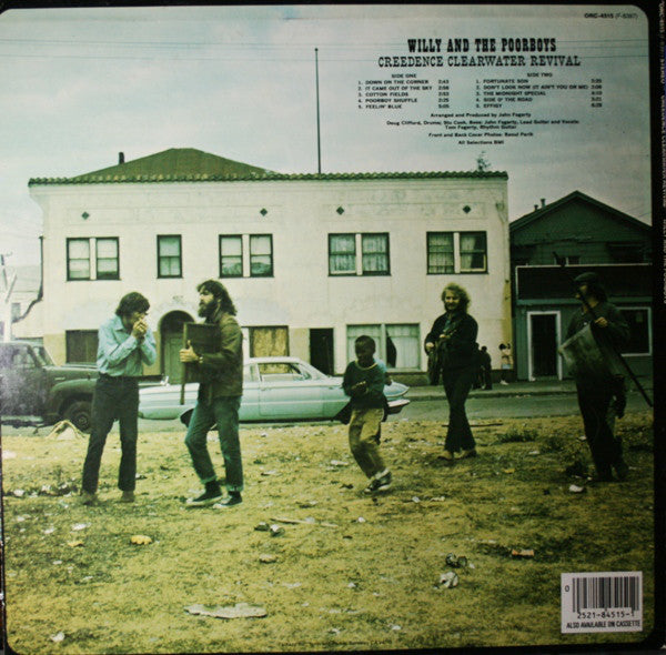 Creedence Clearwater Revival : Willy And The Poor Boys (LP, Album, RE)