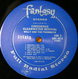 Creedence Clearwater Revival : Willy And The Poor Boys (LP, Album, RE)