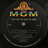 Hank Williams : Wait For The Light To Shine (LP, Album, Mono, MGM)