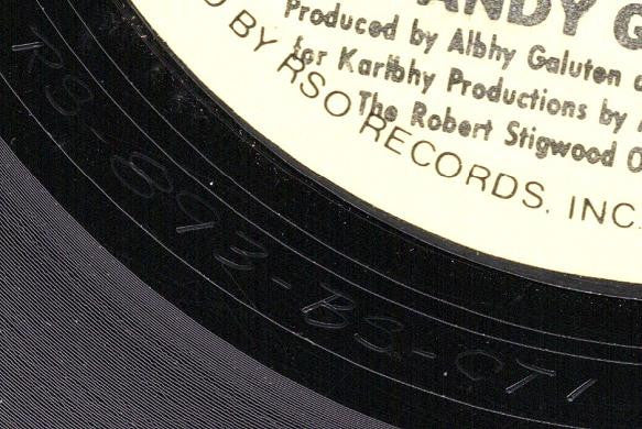 Andy Gibb : Shadow Dancing (7", Single, Styrene, Ter)