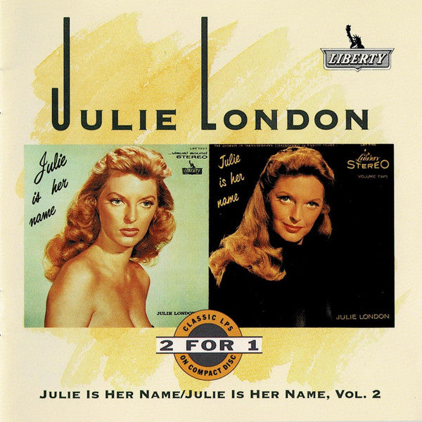 Julie London : Julie Is Her Name / Julie Is Her Name, Vol. 2 (CD, Comp, RE, EMI)