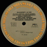 Jules Massenet - Placido Domingo, Grace Bumbry, Paul Plishka, The Opera Orchestra Of New York, Eve Queler, Byrne Camp Chorale : Le Cid (3xLP, Album + Box, Album)