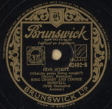 Bing Crosby And Connie Boswell : Basin Street Blues / Bob White (Whatcha Gonna Swing Tonight?) (Shellac, 10")