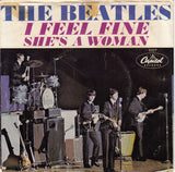 The Beatles : I Feel Fine / She's A Woman (7", Single)