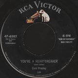 Elvis Presley : Milkcow Blues Boogie / You're A Heartbreaker (7", RE, Ind)